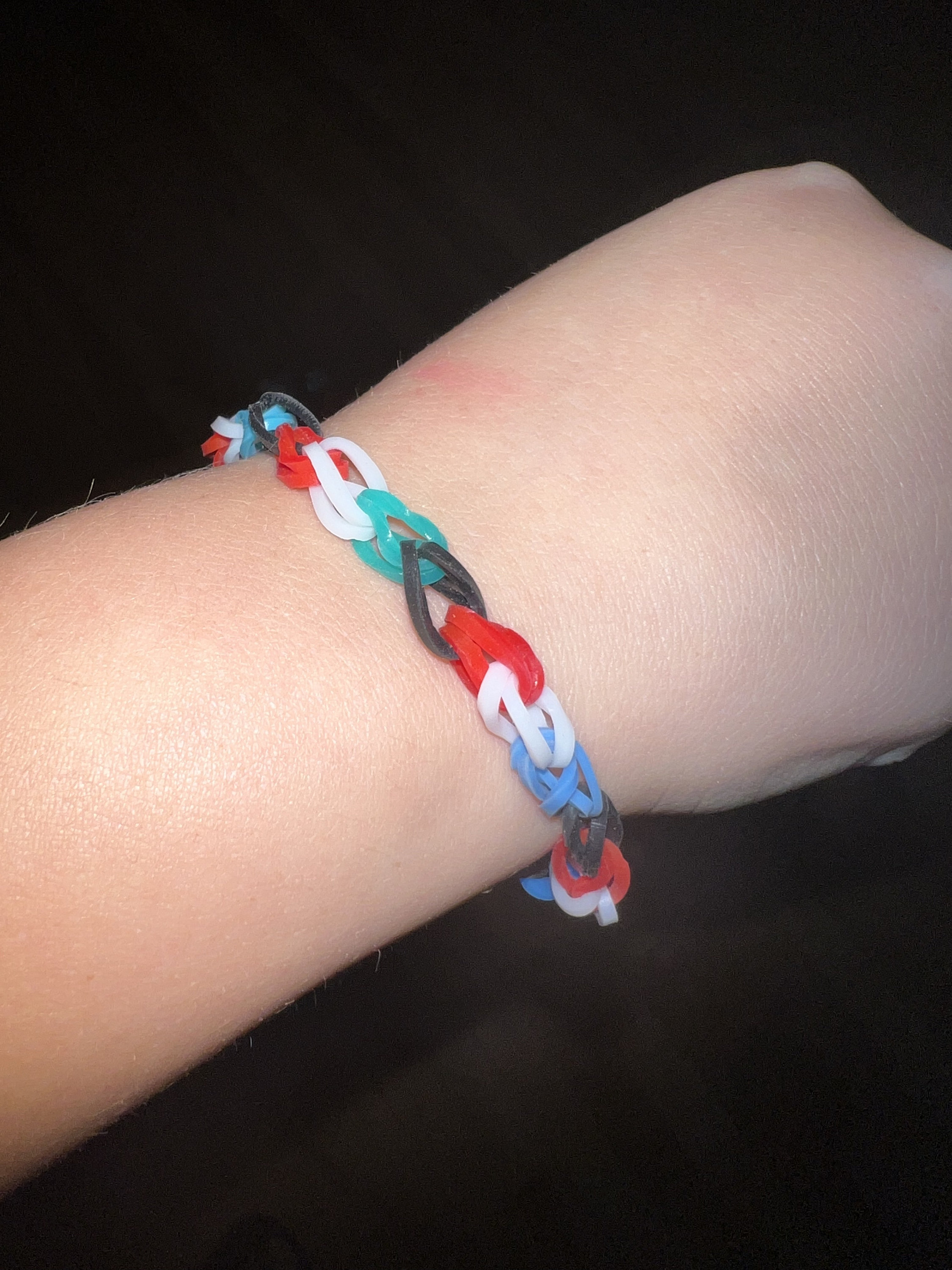 Rainbow Loom Bracelet Etsy