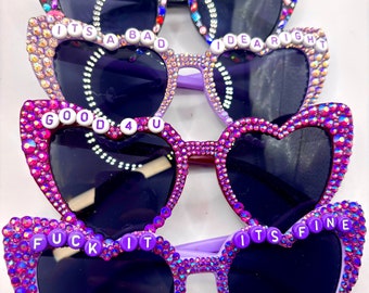 AANPASBARE GUTS World Tour Bedazzled Bril / Olivia Rodrigo Bril