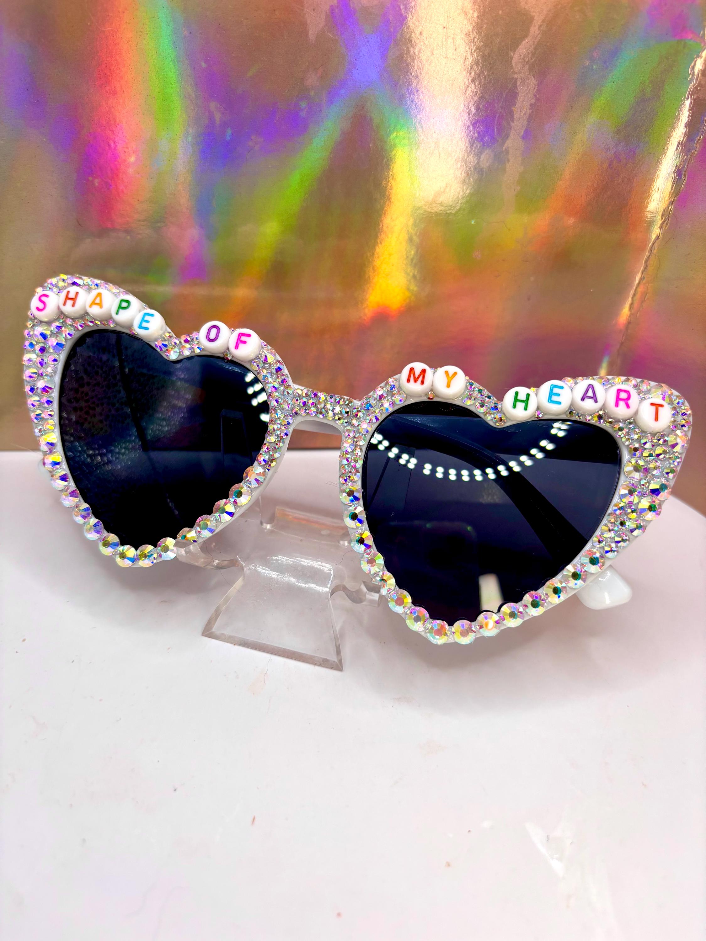 Customizable Bedazzled Heart Sunglasses – Backstreet Boys  display picture 2