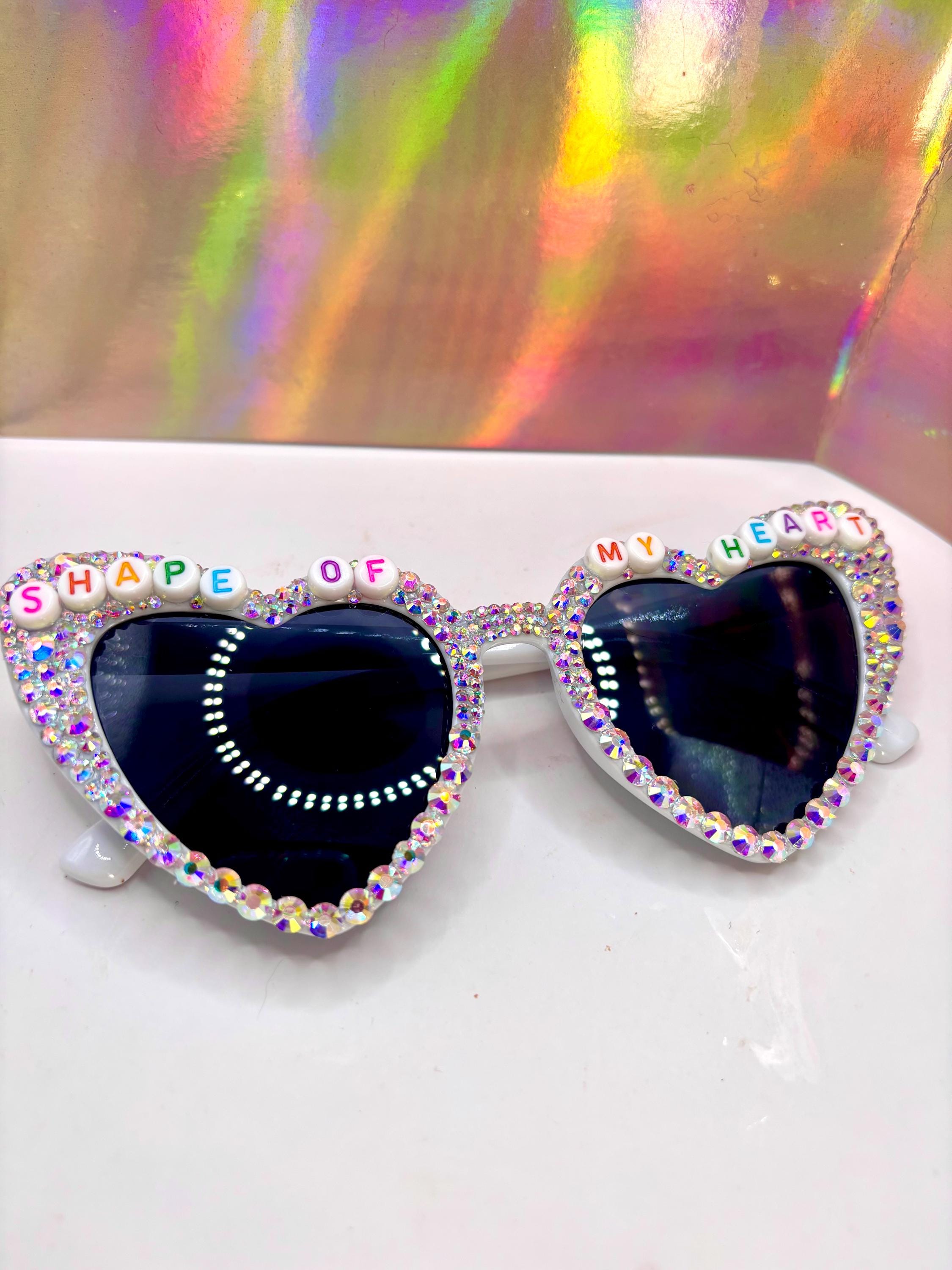 Customizable Bedazzled Heart Sunglasses – Backstreet Boys 