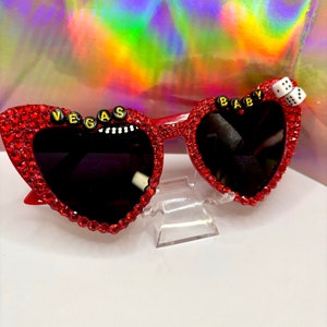 GAFAS DE LAS VEGAS DESLUMBRANTES - Viaje de chicas / Despedida de soltera / Fiesta de cumpleaños