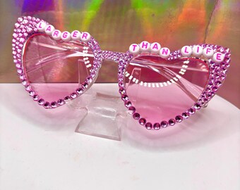 Customizable Bedazzled Heart Sunglasses – Backstreet Boys  display picture 1