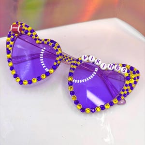 NFL Glasses- Vikings