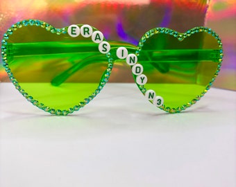 Eras Tour INDY Night 3 Bedazzled Sunglasses