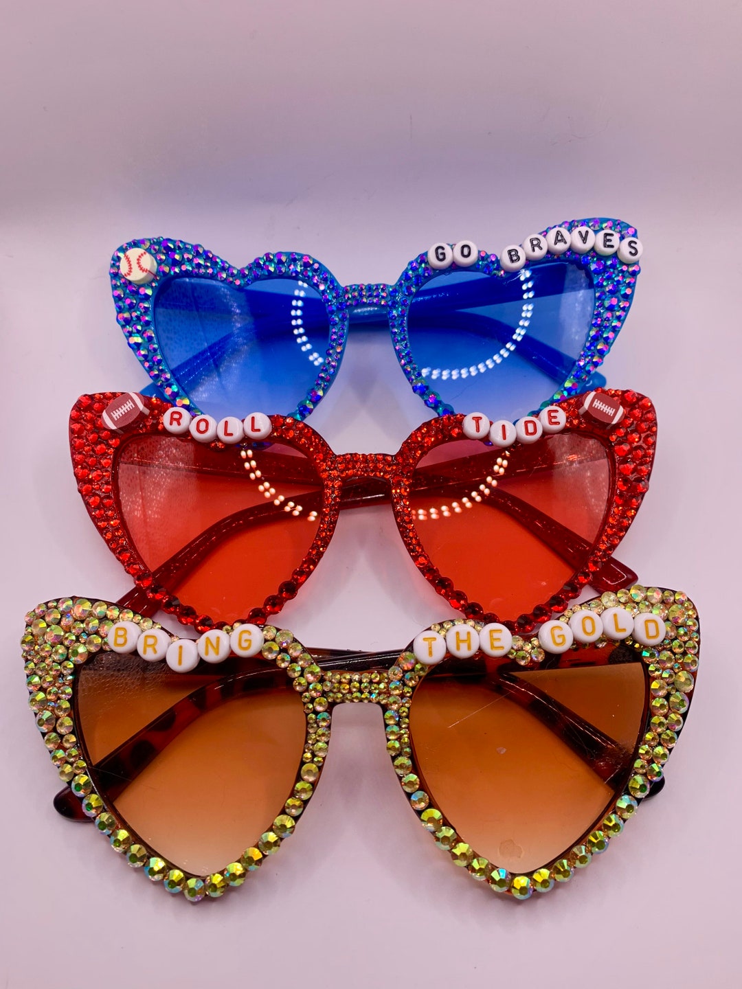 Customizable Sports Bedazzled Glasses NFL MLB NCAA More Etsy customizable-sports-bedazzled-glasses-nfl-mlb-ncaa-more-etsy
