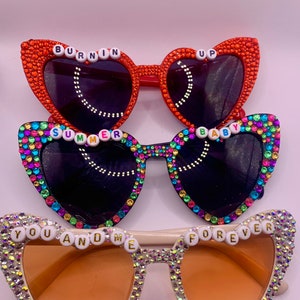 CUSTOMIZABLE Bedazzled Jonas Brothers / 5 Albums 1 Night Sunglasses Jonas brothers concert Jonas brothers tour 20th anniversary tour