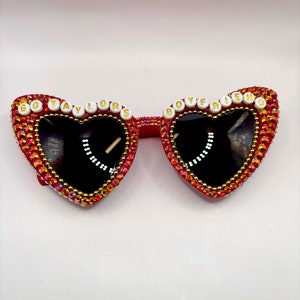 Go Taylor&#39;s Boyfriend Glasses - KC Chiefs / Travis Kelce
