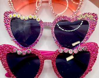 CUSTOM Pink Friday Tour BEDAZZLED Glasses - Nicki Minaj / Pink Friday 2