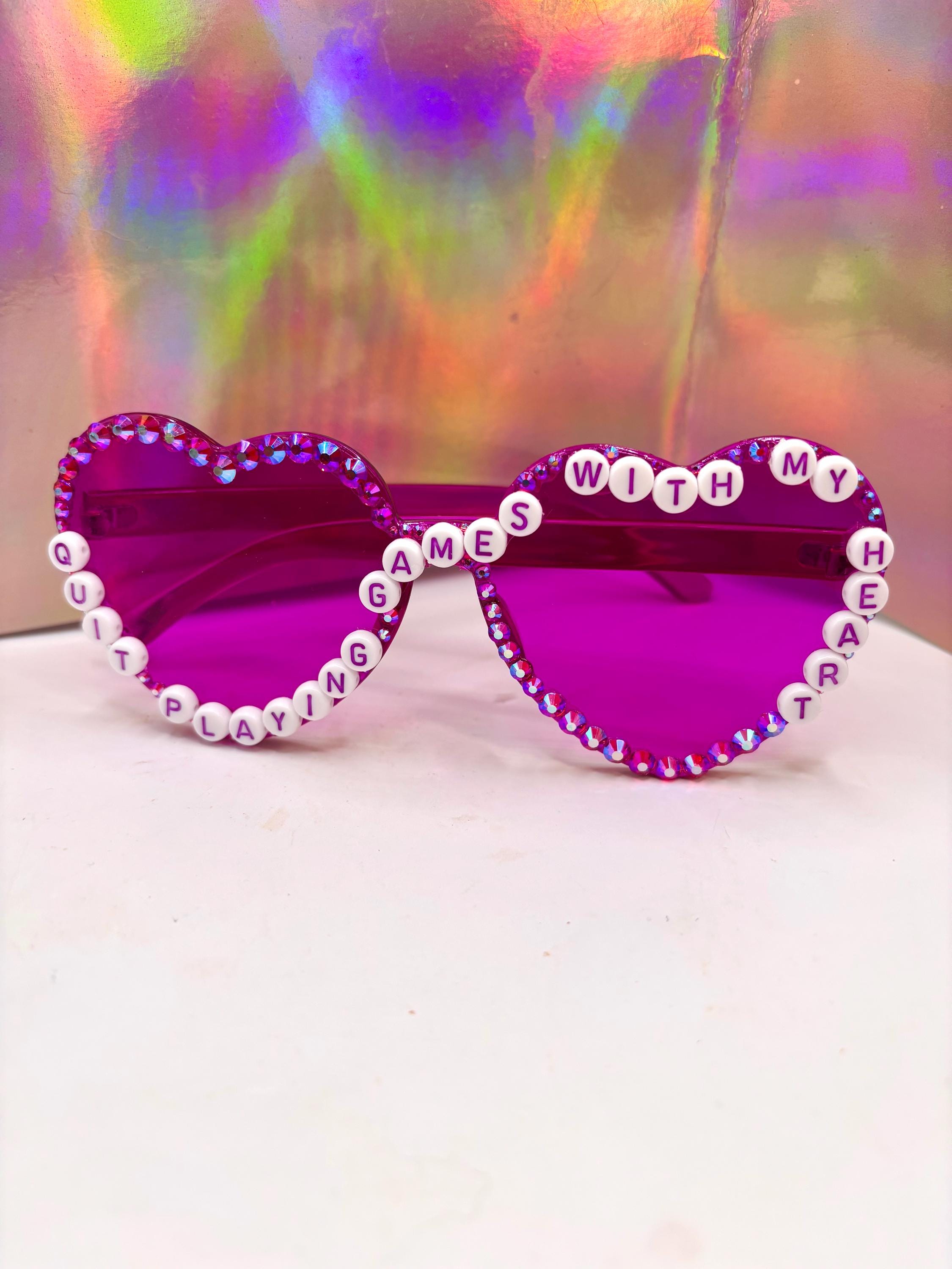 Customizable Bedazzled Heart Sunglasses – Backstreet Boys 