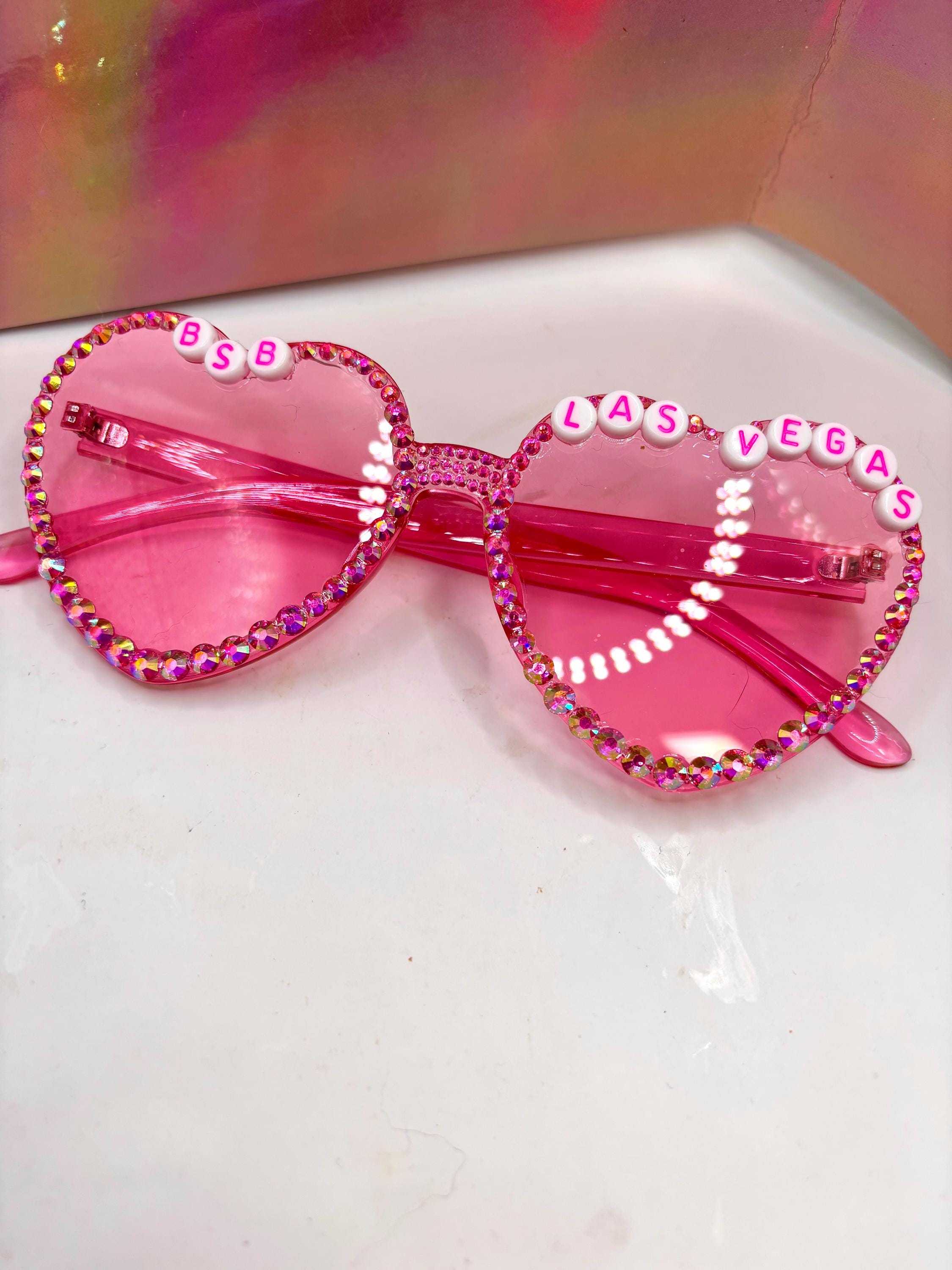 Customizable Bedazzled Heart Sunglasses – Backstreet Boys  display picture 3