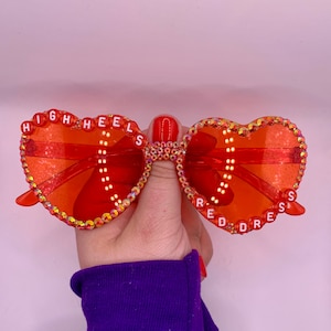 Jonas Brothers Bedazzled Glasses / Red Dress / Burnin Up - Etsy