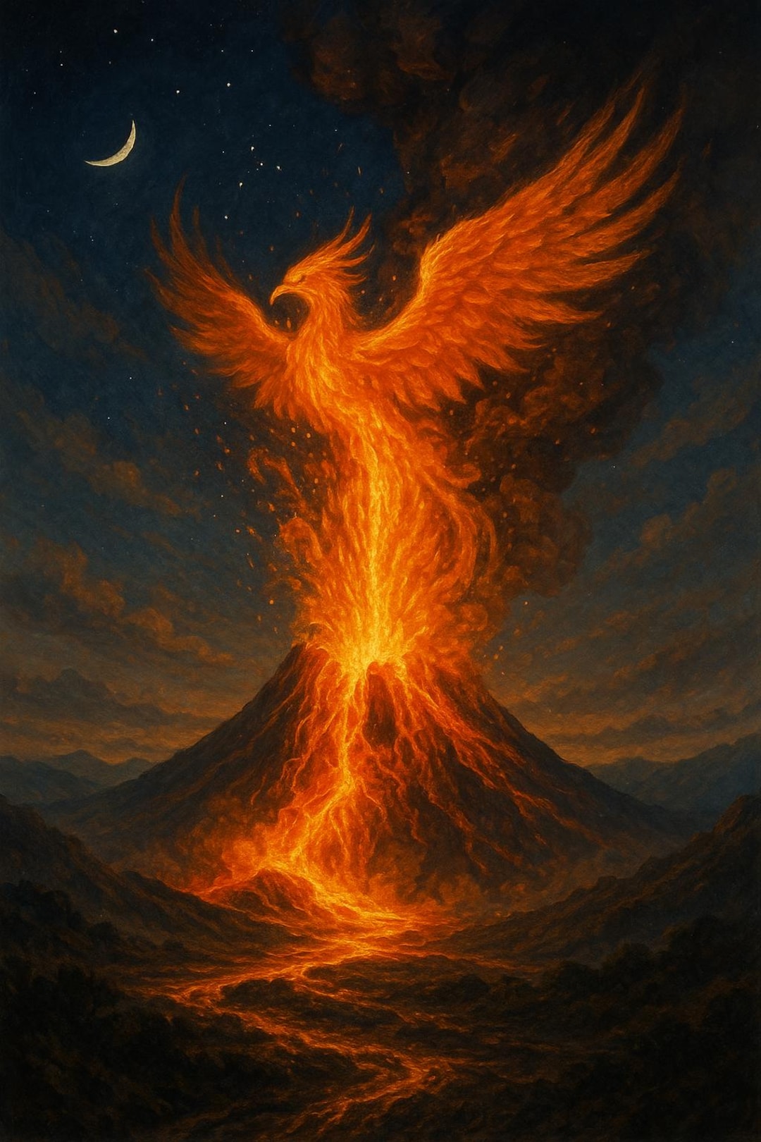 Flight From Flame, Rise From the Ashes, Digital Download JPG, Digital ...