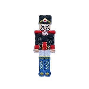 Nutcracker - Toy Soldier - Christmas - Embroidered  Patch ( Iron on patch / sew on patch )
