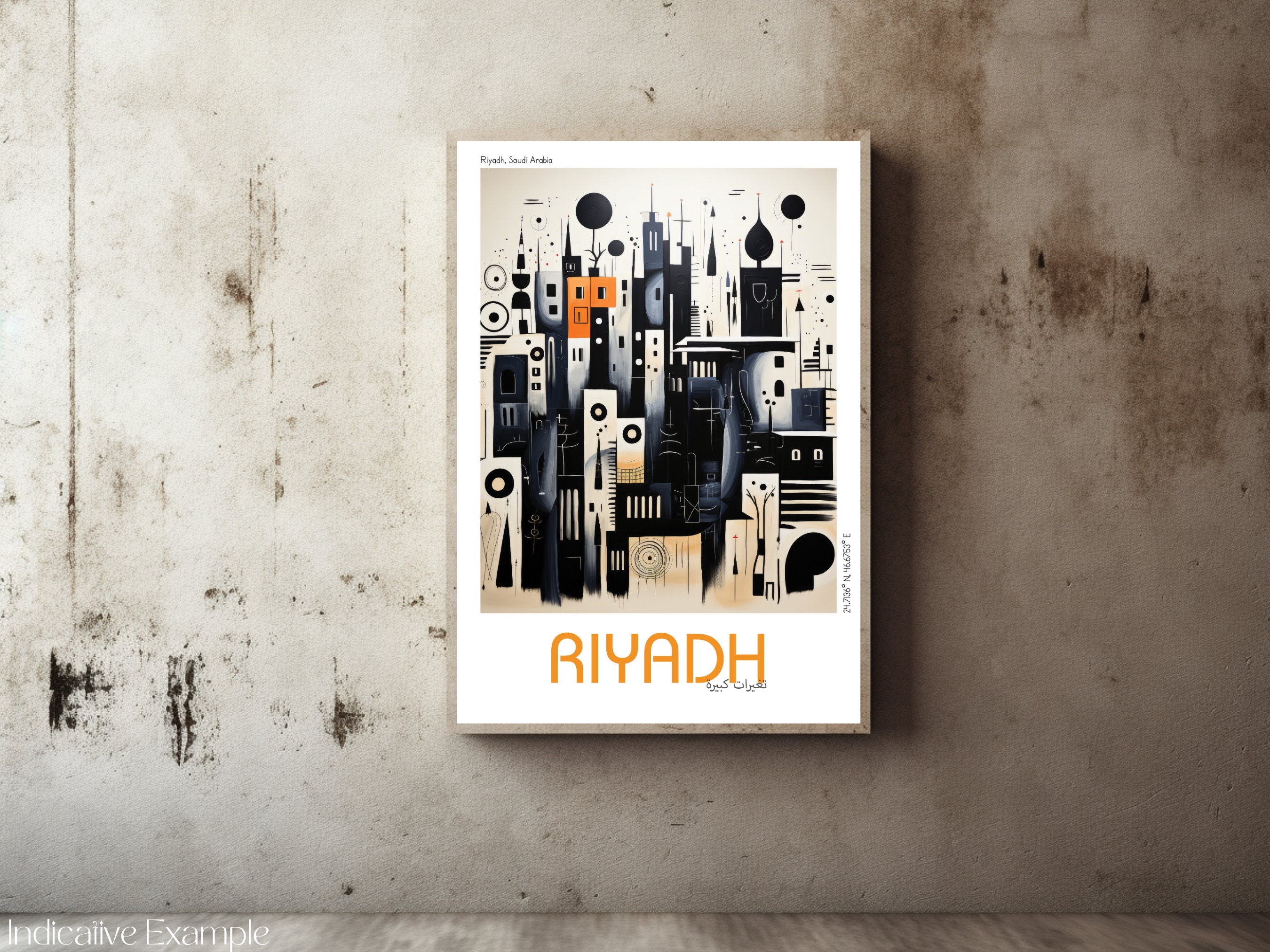 Riyadh Print, Saudi Arabia Print, Riyadh Poster, Riyadh Wall Art