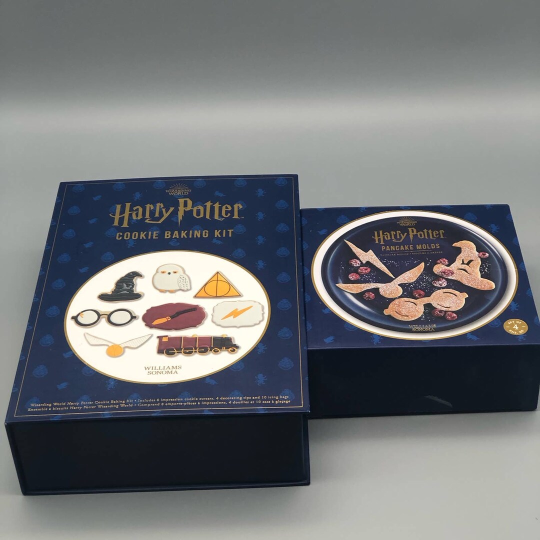 Williams Sonoma Harry Potter Cookie Baking Kit & Pancake Molds Etsy