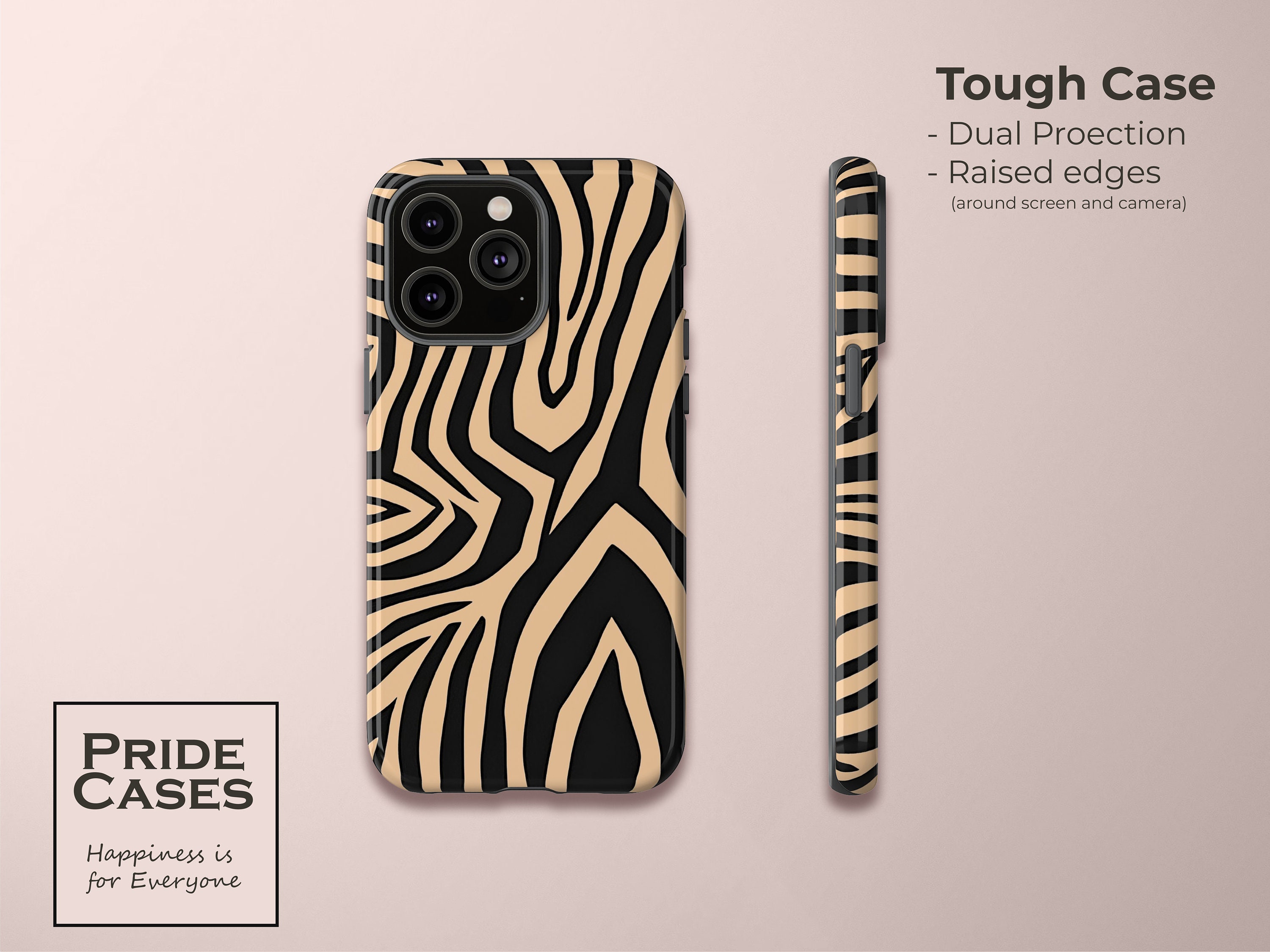 【Harper & Blake】UK発!手帳型スマホケース Zebra/シマウマ 送関込【Harper & Blake】UK発!手帳型スマホケース Zebra/しま馬
