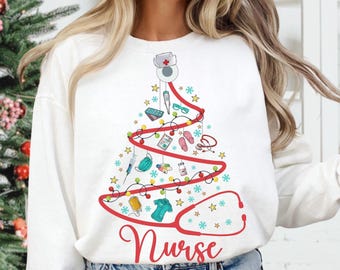 Nurse Christmas png, Merry Christmas, Nurse Png, Nurse Design, Stethoscope Png, sublimation design,Christmas sublimation designs digital