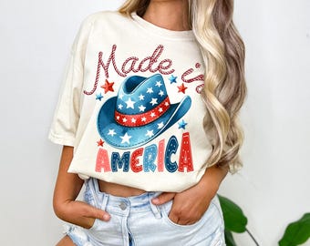4th of July Sublimations, Designs Downloads, 4th of July, Western Png, Groovy, Shirt Design Sublimation Downloads, Made In America png