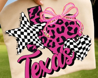 Preppy Texas PNG Clipart, Trendy Texas Coquette Bow PNG Western PNG, Texas Leopard State png  Trendy  Checkered Texas png, Preppy Texas Png