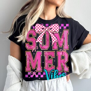 Coquette Summer Vibes PNG: retro strandontwerp (digitale download)
