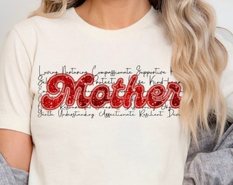 Mother Word PNG, Best mom png, Mother's day gift png, Mother's Day Png, Mom Shirt png, Gift for mom png, Mom png, Mother's day Glitter