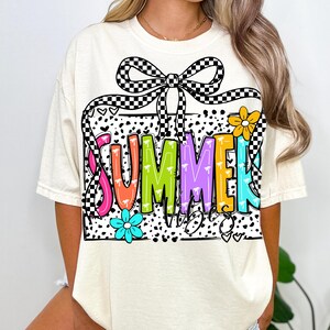 Summer Vibes PNG, Coquette Summer PNG, Retro Summer Png, Beach Png, Hello Summer Png, Summer Checkered Png, Summer Dalmatian Png