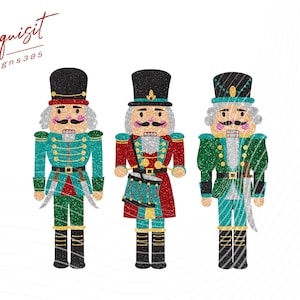Glitter Nutcracker PNG, Nuts About Christmas Png, Merry Christmas Png, Pink Christmas Png, Nutcrackers Png for Sublimation