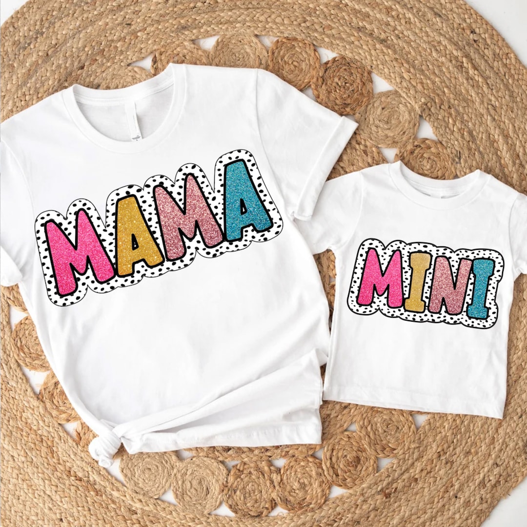Retro Mama Mini PNG, Glitter Mama PNG, Digital Download Png, Mother's ...