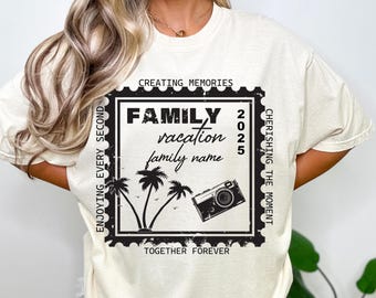 Family Vacation 2025 SVG: Beach Trip Shirt Design (Digital Download)