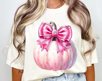 Pumpkin Coquette bow png, retro halloween png, trending png, Gothic png, Soft girl png, Pumpkin girly png, Pink pumpkin png
