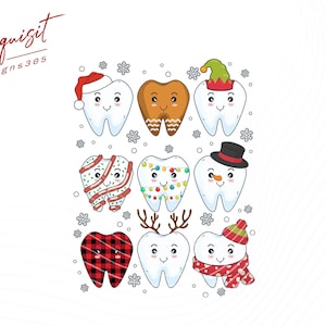 Christmas Teeth PNG, Dentist Xmas Png, Dentistree Tooth Tree PNG, Dental Hygiene Christmas Png Sublimation Only, Instant Download