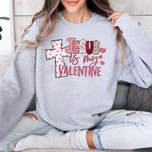 Jesus is My Valentine PNG: Christian Valentine Doodle (Digital Download)