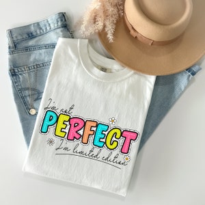 Não sou perfeito, sou edição limitada SVG PNG, Dalmatian Doodle Shirt Svg, Love Yourself Svg, You Matter Always Svg, Positive Quotes