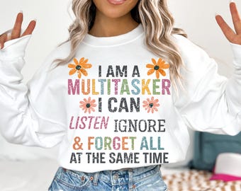 Multitasker Retro PNG: T-shirtdesign, sublimering (digital nedladdning)