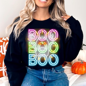 Halloween Neon Png, Halloween Ghost Neon Png, Halloween Pumpkin Png, Spooky Season Png, Spooky Season Png, Boujee Ghost, Spooky Vibe