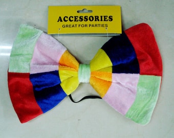 Giant 30cm Bow Tie, Mad Hatter Alice in Wonderland and Book Week Fancy Dress Costume