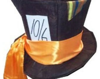 10/6 Top Hat, Fancy Dress Wonderland Style Party, Mad Hatter Book Week