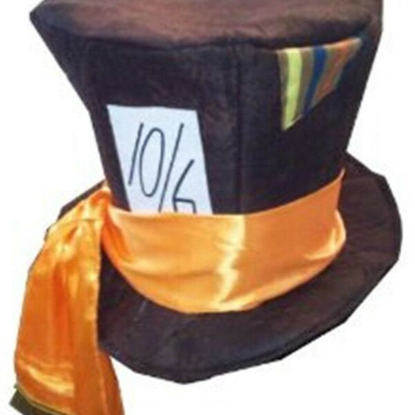 10/6 Top Hat, Fancy Dress Wonderland Style Party, Mad Hatter Book Week