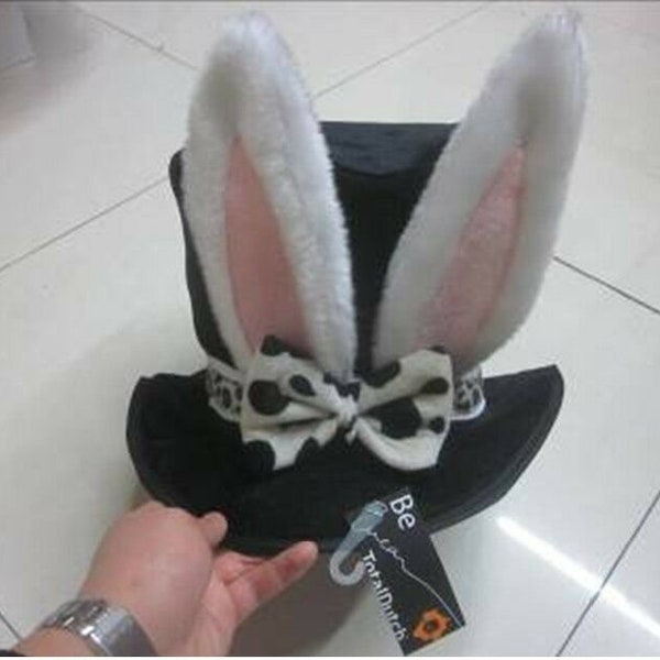 Wonderland Rabbit Hat, Alice Themed Fancy Dress Party Book Week Costume