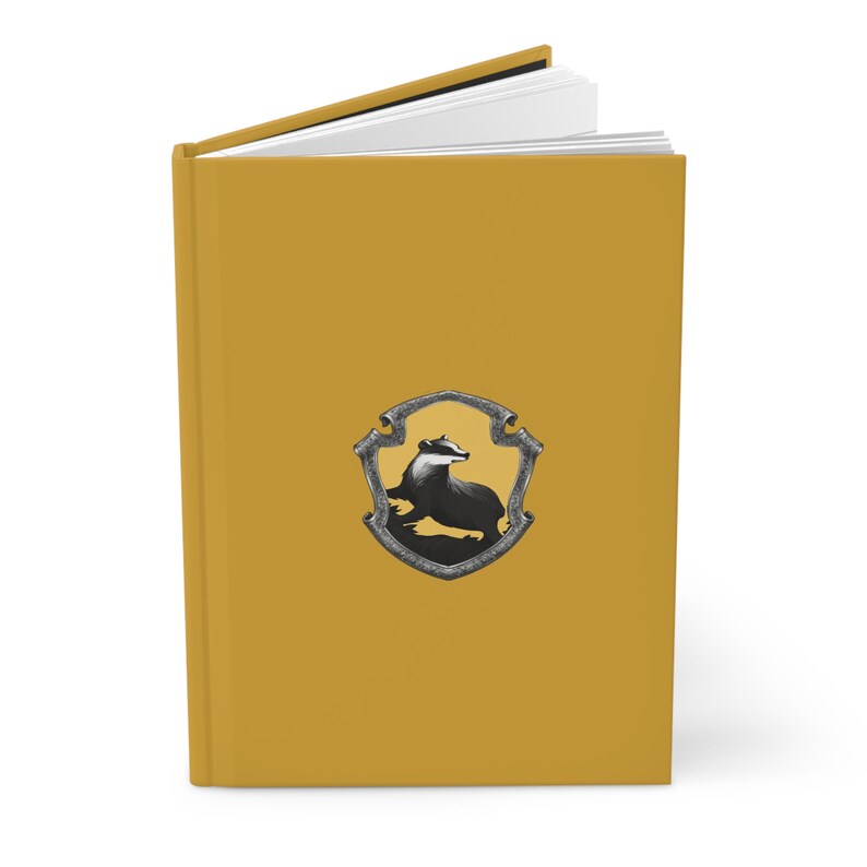 Harry Potter Hufflepuff Hardcover Journal Etsy