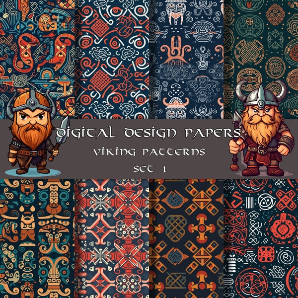 Viking Seamless Etsy