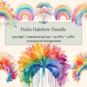 25 Rainbow clipart, Watercolor Rainbow Clip Art, Background rainbow, Rainbow PNG, bright clip art, Digital watercolor. Free commercial use.