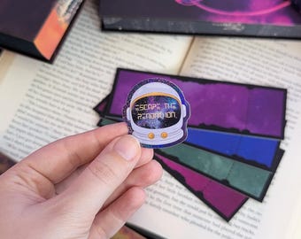Escape the Readathon 2026 Logo Sticker
