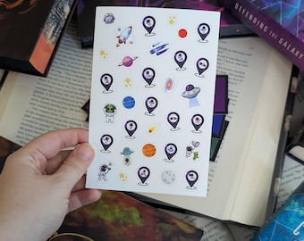 2026 Escape the Readathon Sticker Sheet