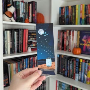 Fireflies Holographic Bookmark - slight printing error