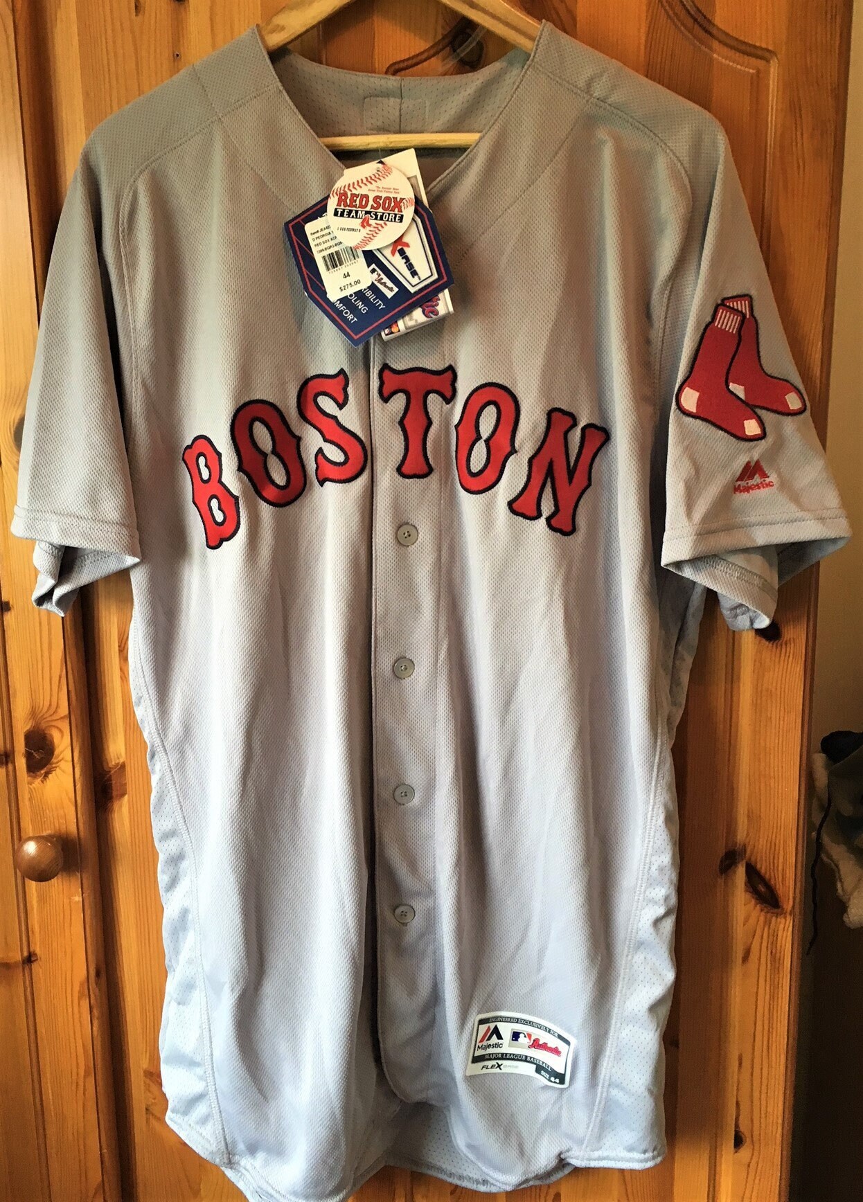 Official Boston Red Socks Jersey Signed by Dustin Pedroia 