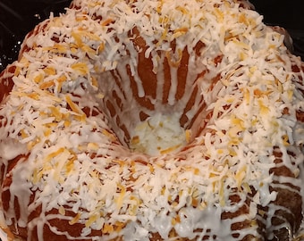 Pineapple Coconut Pound Cake