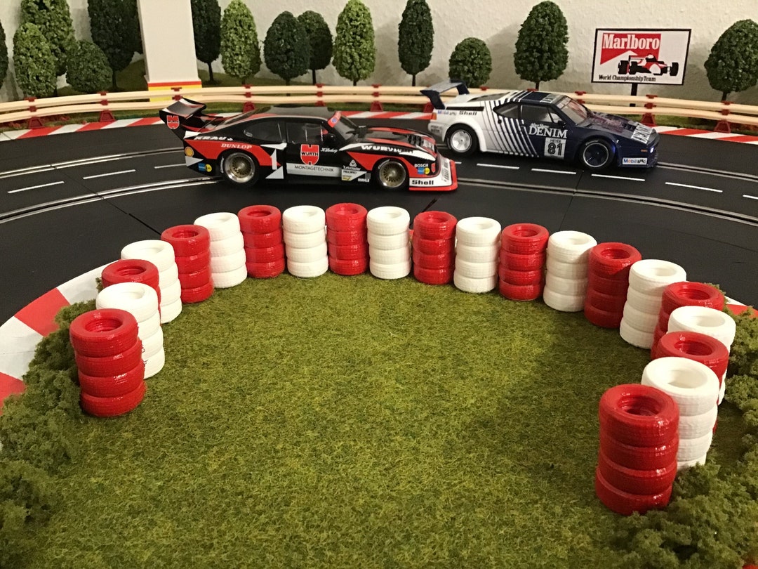 10x Reifenstapel für die Carrera digital 132 /124 Bahn I Slot Car