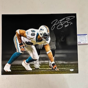 Jason Taylor signed HOF 17 autographed Miami Dolphins 16x20 Photo PSA/DNA