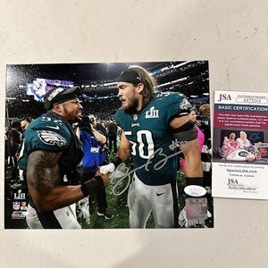 Bryan Braman signed autographed Philadelphia Eagles Super Bowl 52 SBLII 8x10 Photo JSA